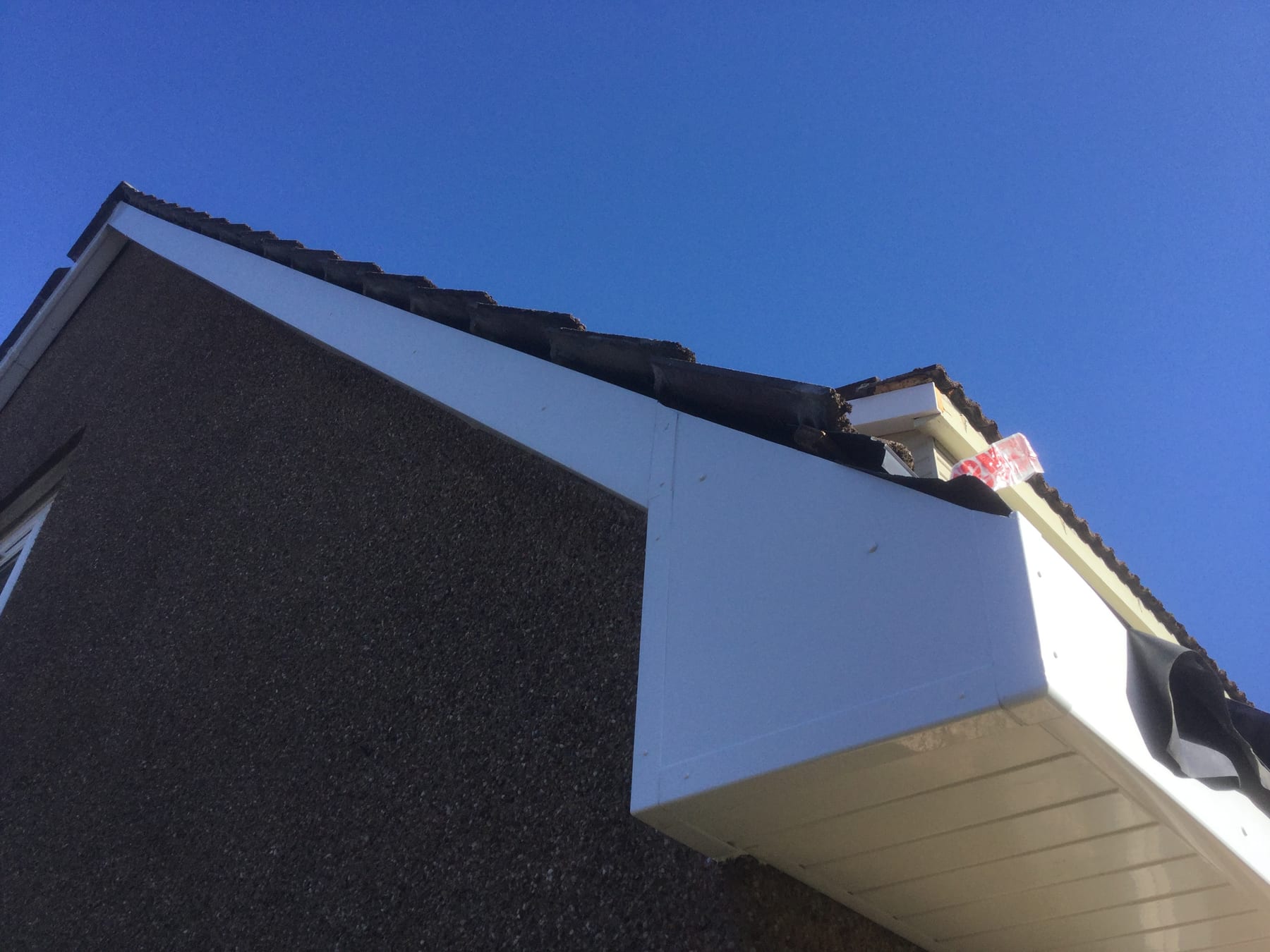 uPVC Roofline project by DSY Roofing & Building Contractors